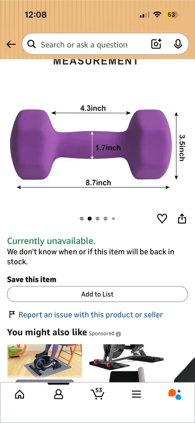 Moving sale /dumbbell 10lb - photo 2