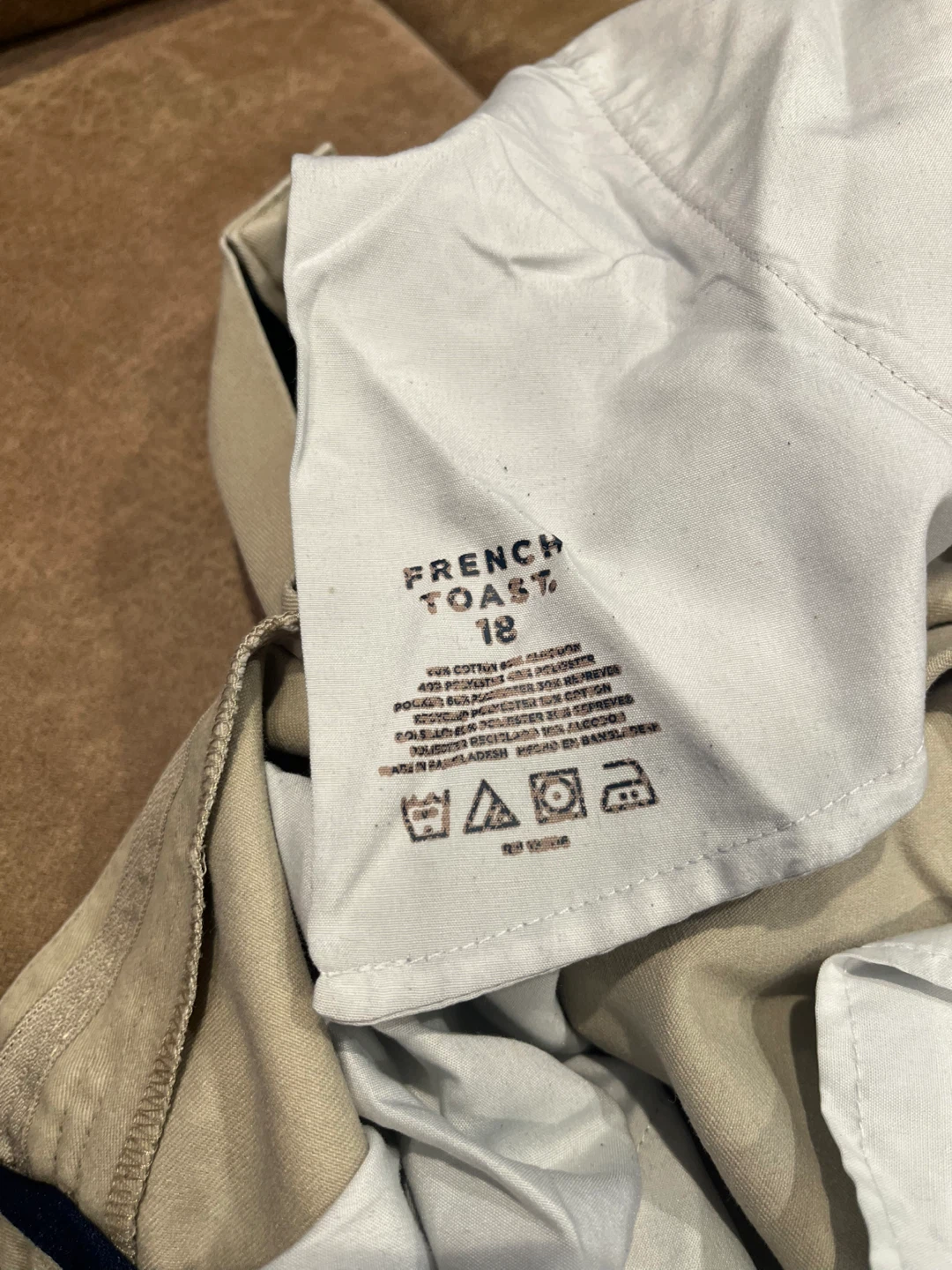 French Toast Khaki Pants - Size 18 - photo 2