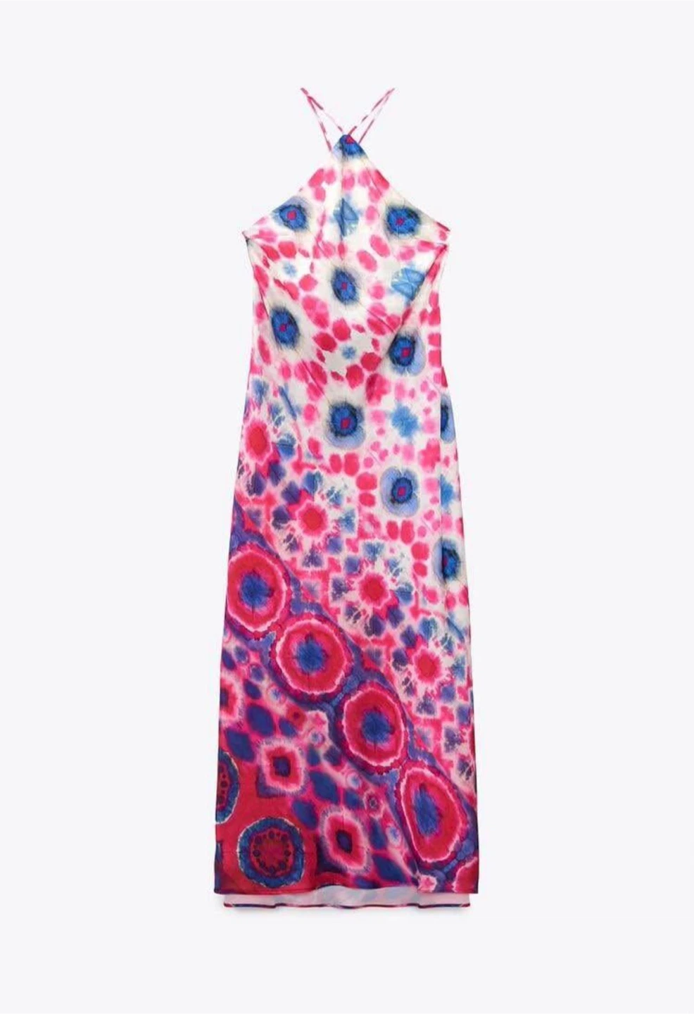 Zara Halter Satin Dress - photo 3