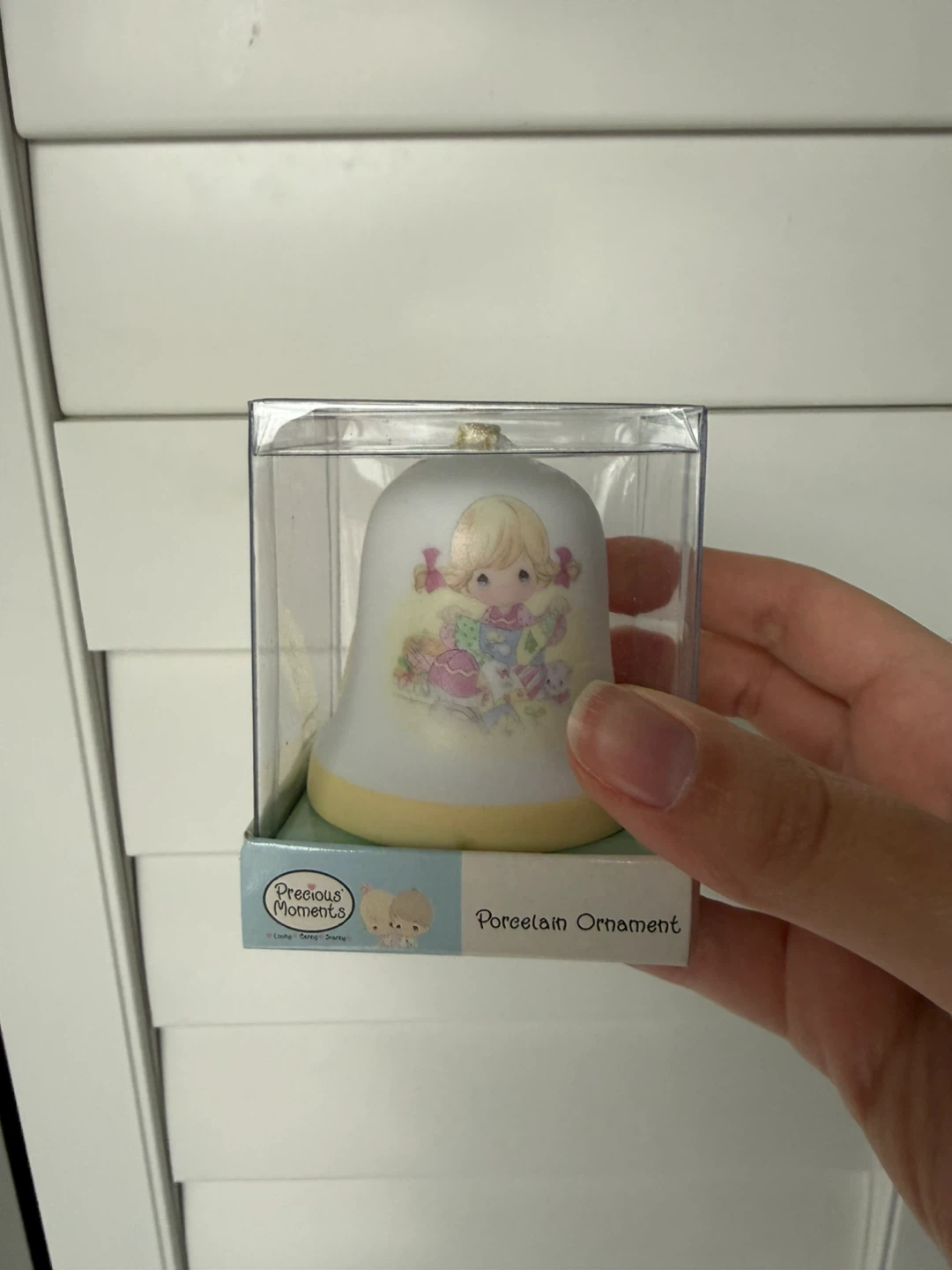 2x Precious Moments Porcelain Bell Ornament #0000885 - photo 2