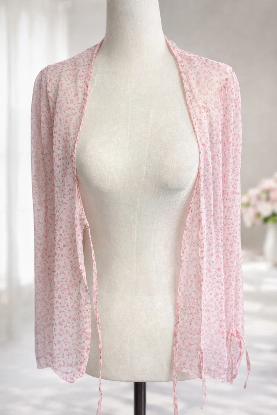 Ardene Women's Floral Print Kimono Cardigan S/P