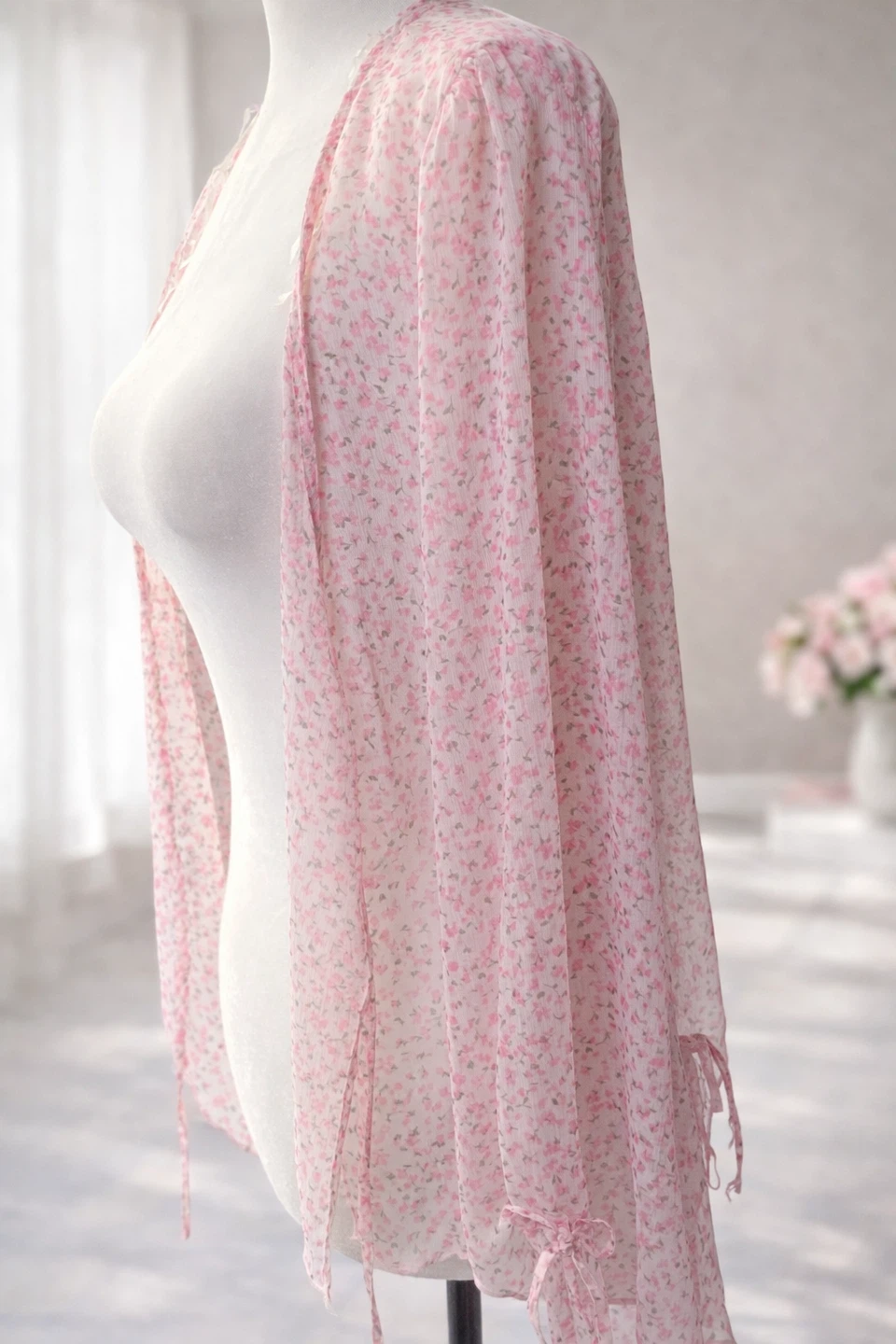 Ardene Women's Floral Print Kimono Cardigan S/P - photo 2