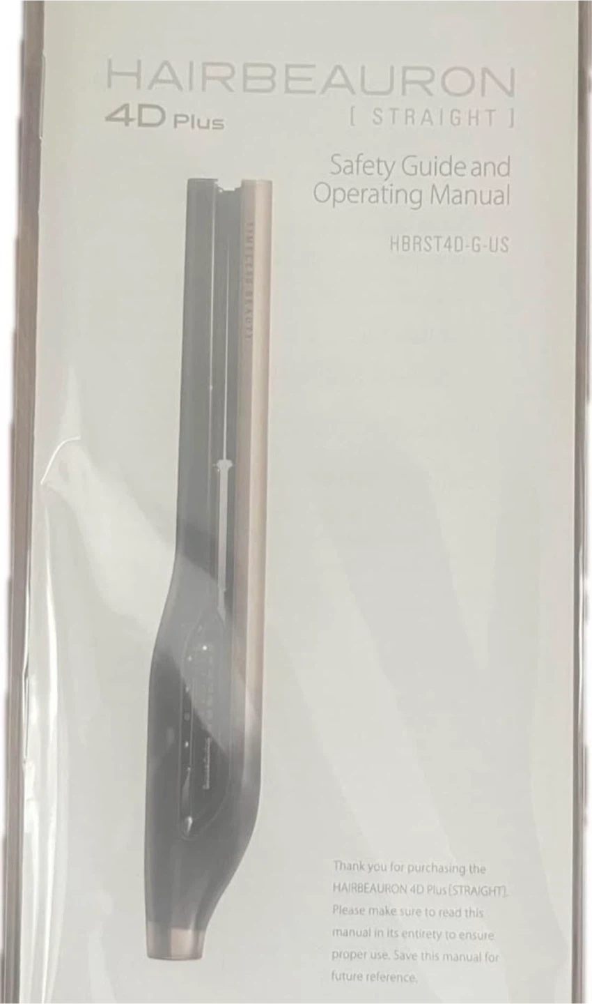 Bioprogramming hairbeauron 4d plus flat iron hair straightener - photo 3