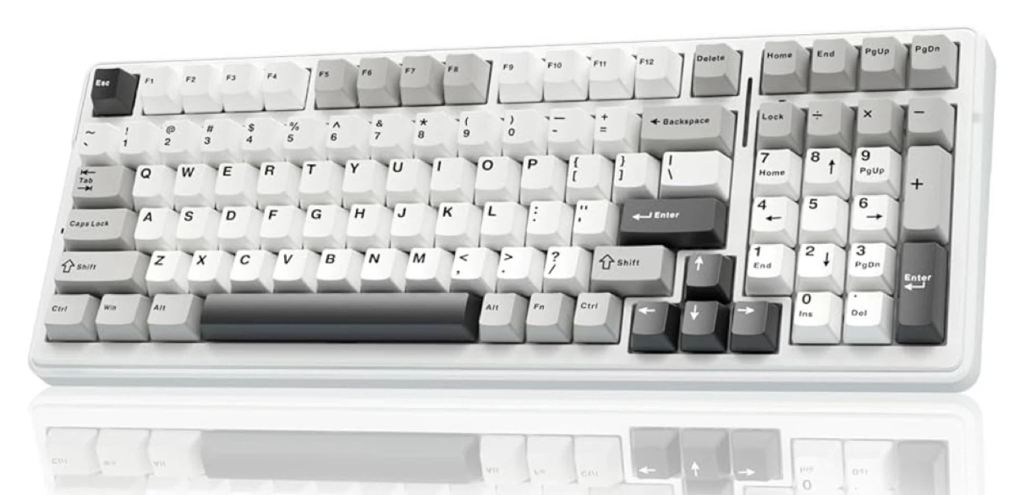 White Mechanical Keyboard