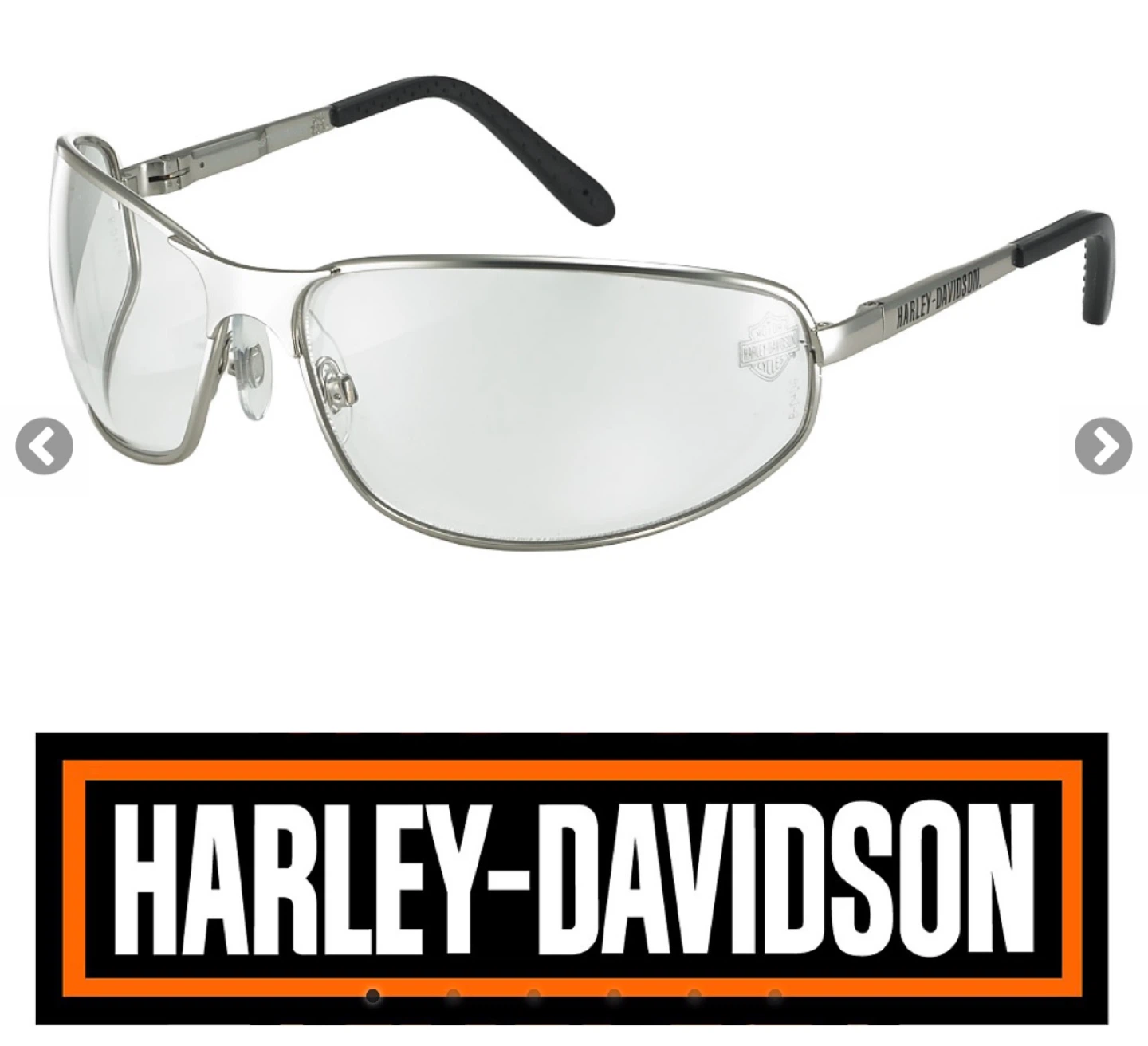 Harley-Davidson Clear Lens Safety Glasses