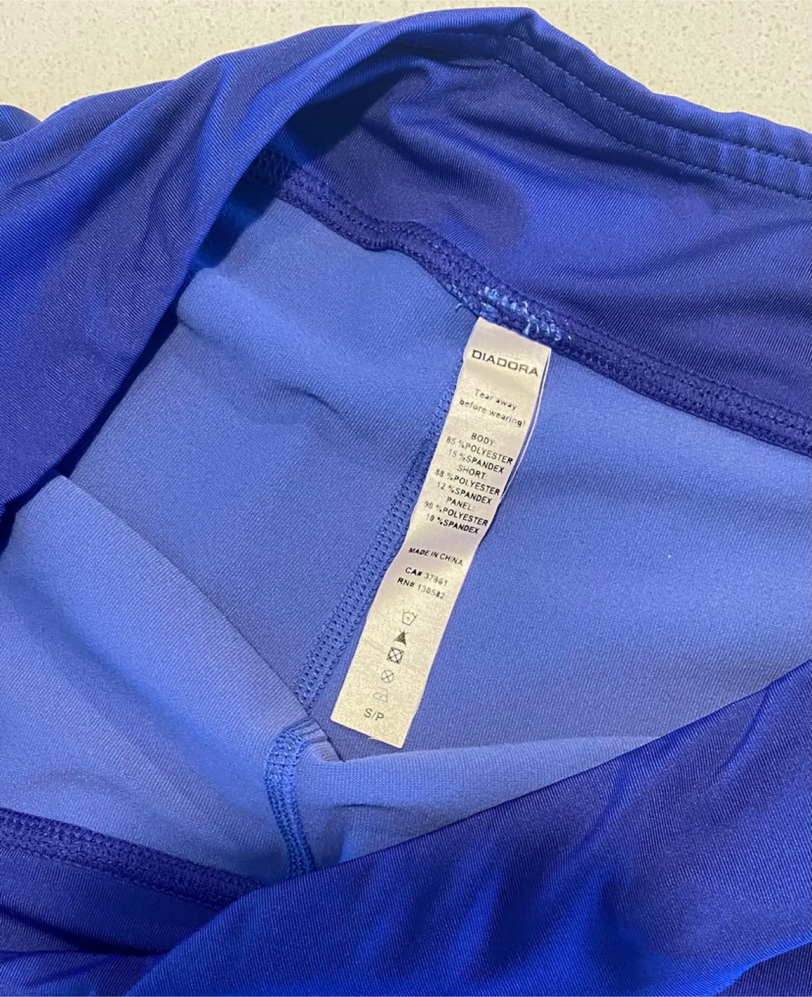 EUC: Diadora Blue Athletic Tennis Skirt Skort Size S - photo 3