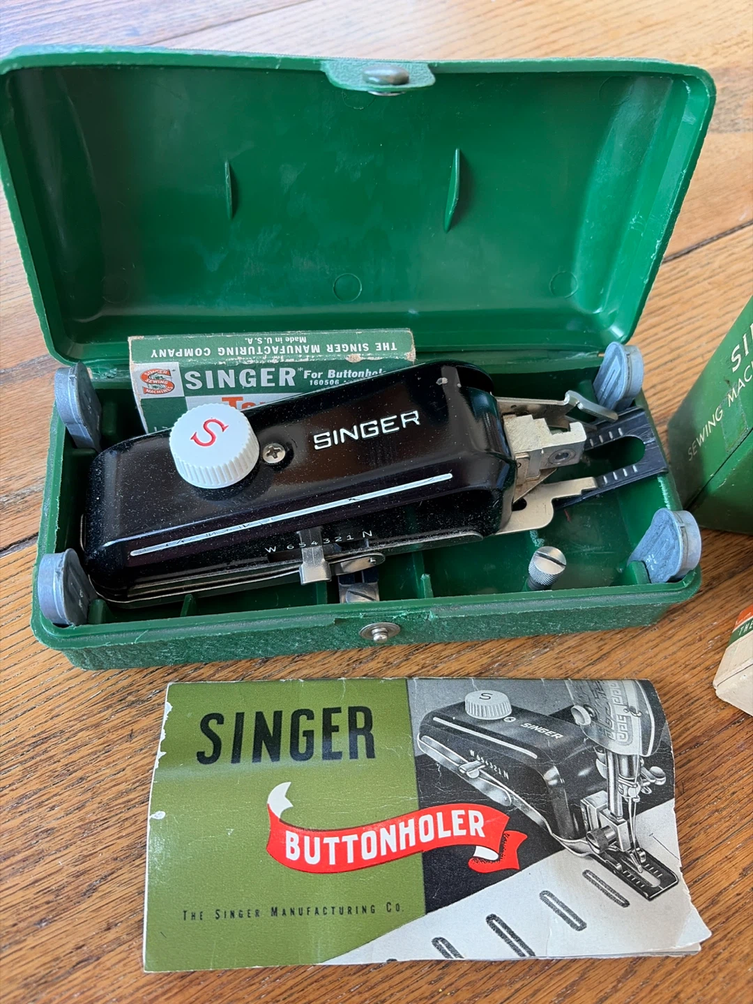 Singer Buttonholer Attachment for Class 221 Machines