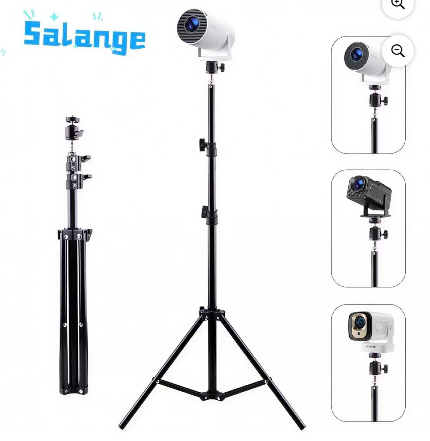 Salange Adjustable Light Stand Tripod