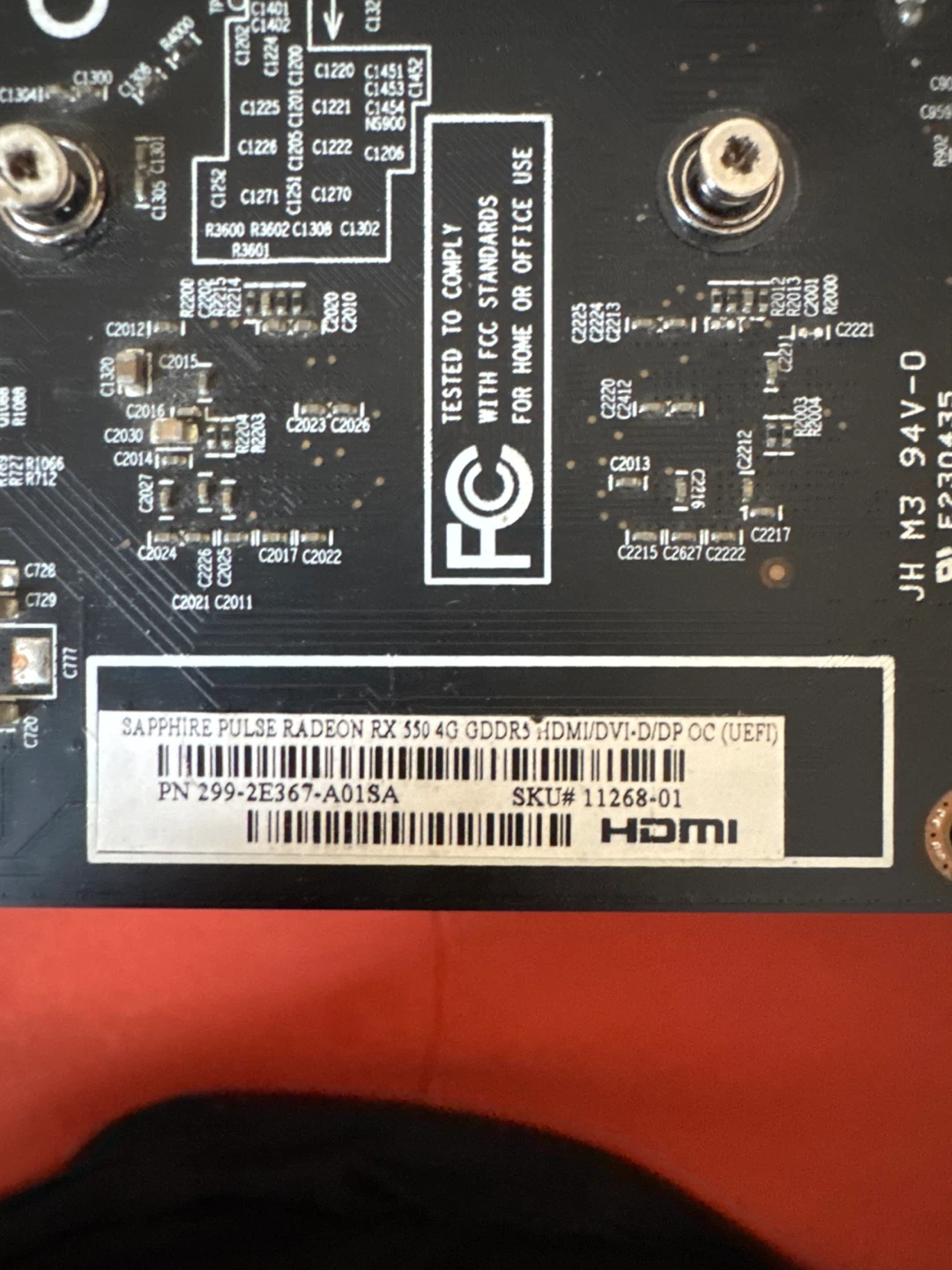 Sapphire Pulse Radeon RX 550 4GB GDDR5 Graphics Card - photo 3