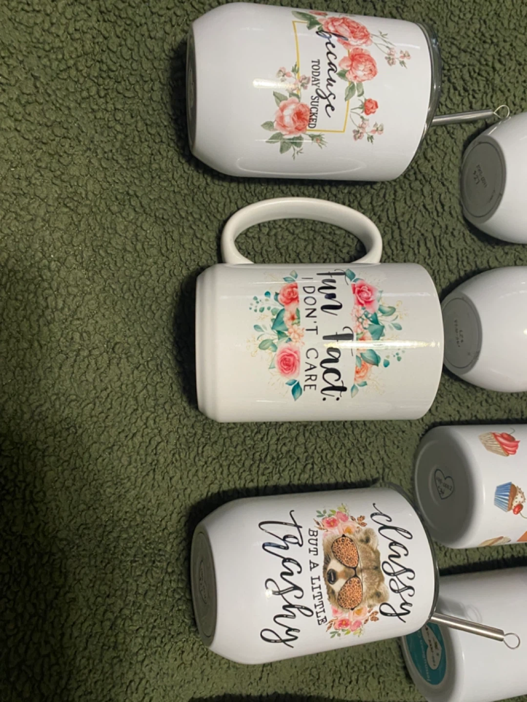 Assorted Tumblers and Mugs with Various Designs - photo 4