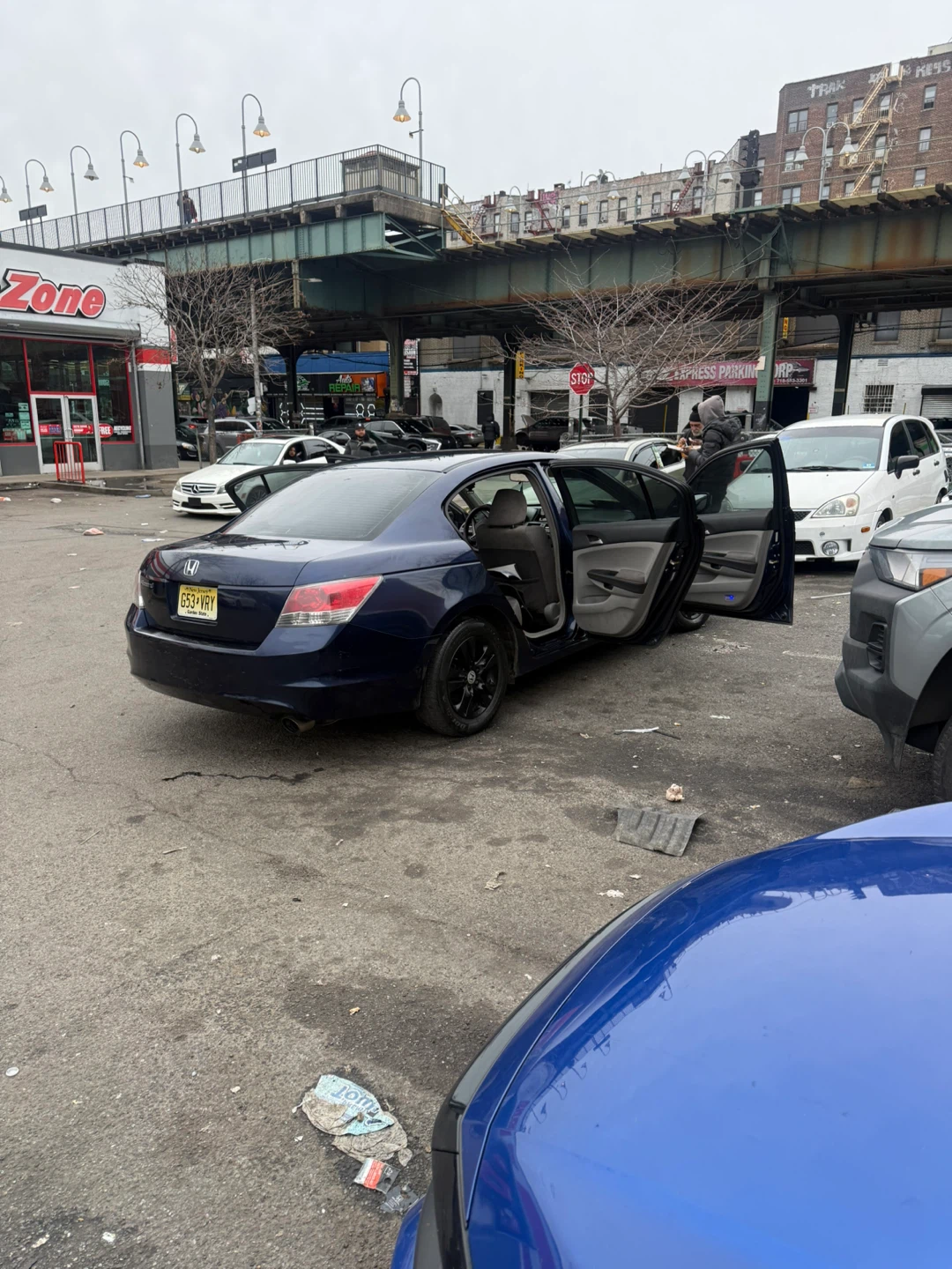 Blue Honda Accord Sedan 2008 - photo 3
