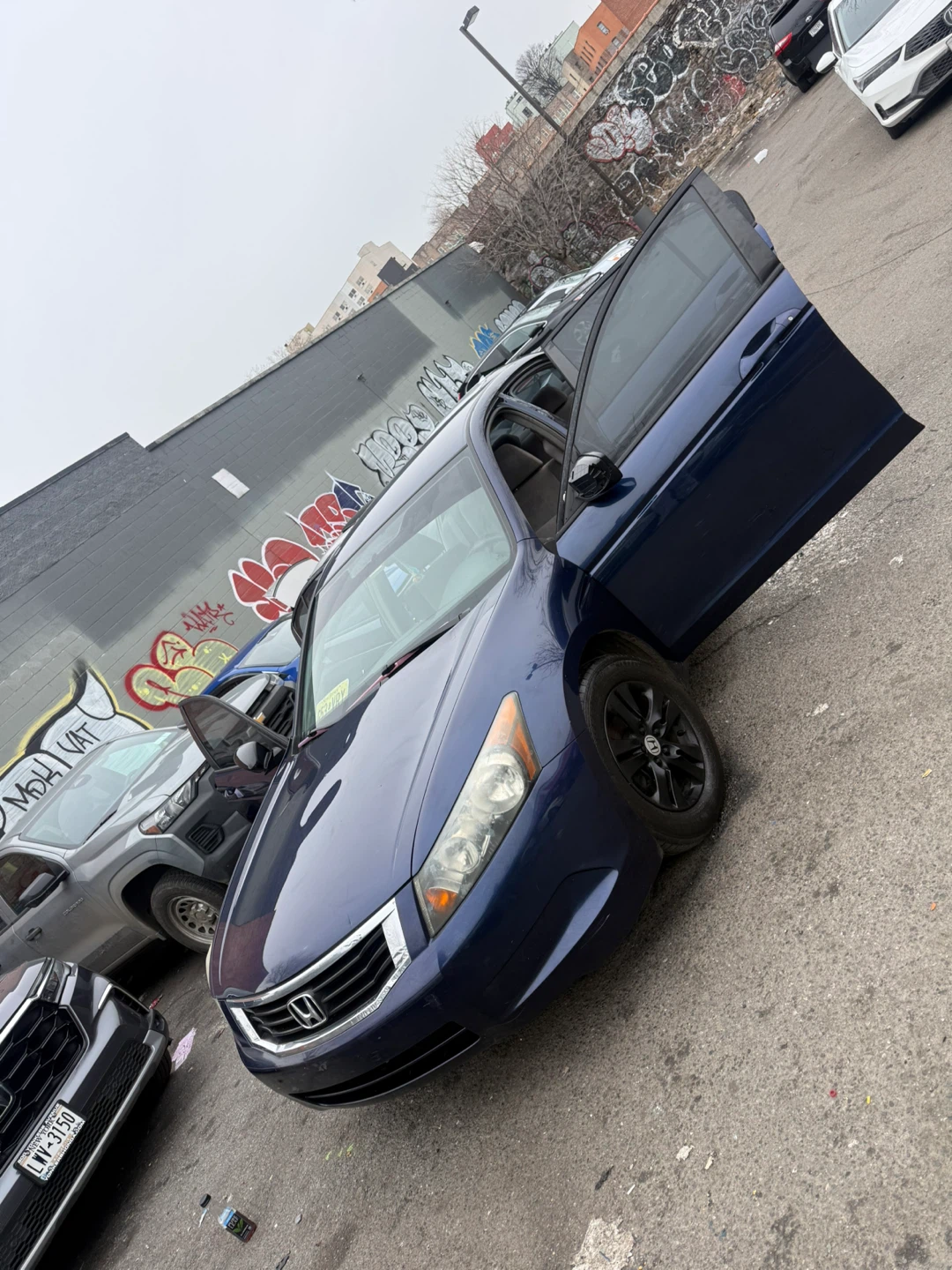 Blue Honda Accord Sedan 2008