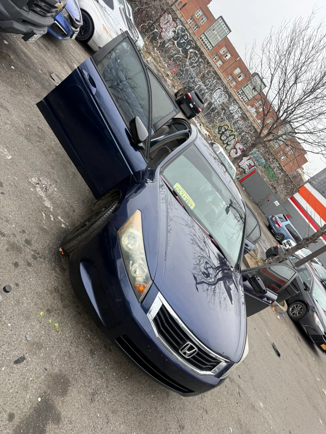 Blue Honda Accord Sedan 2008 - photo 2