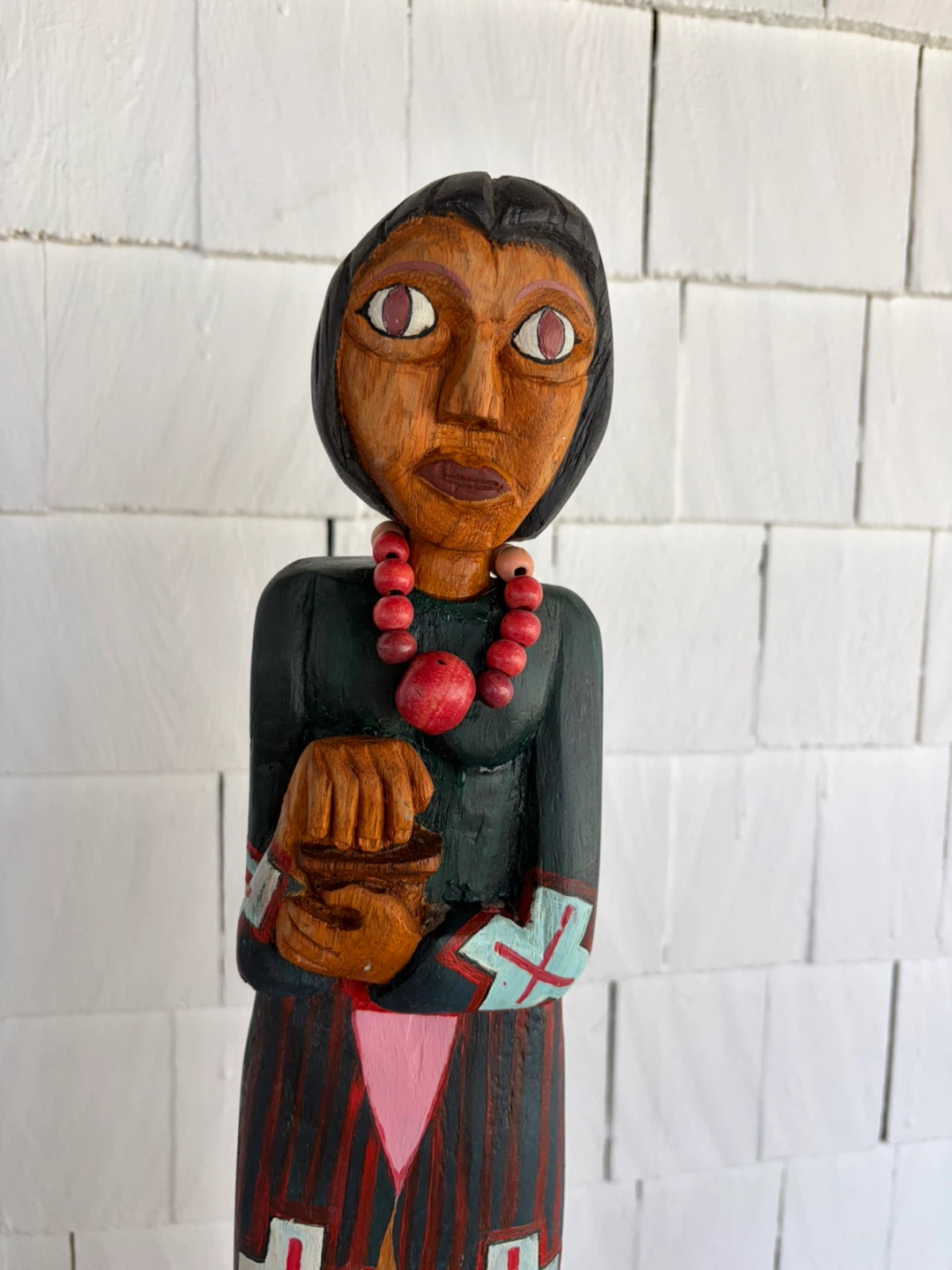 Hand Carved Wooden Figurine