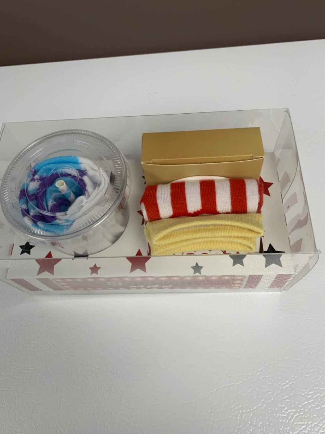 Movie Night Sock Gift Set - 3 Pairs Crew Socks - photo 2