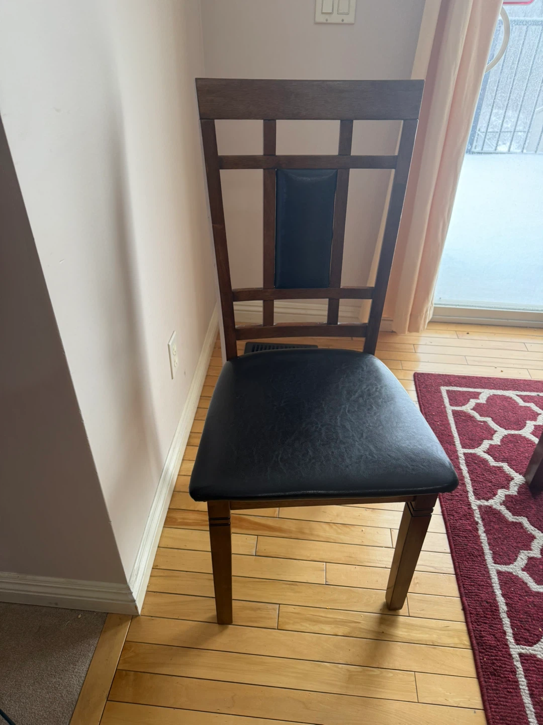 Wooden Dining Table and Chairs Set - photo 3