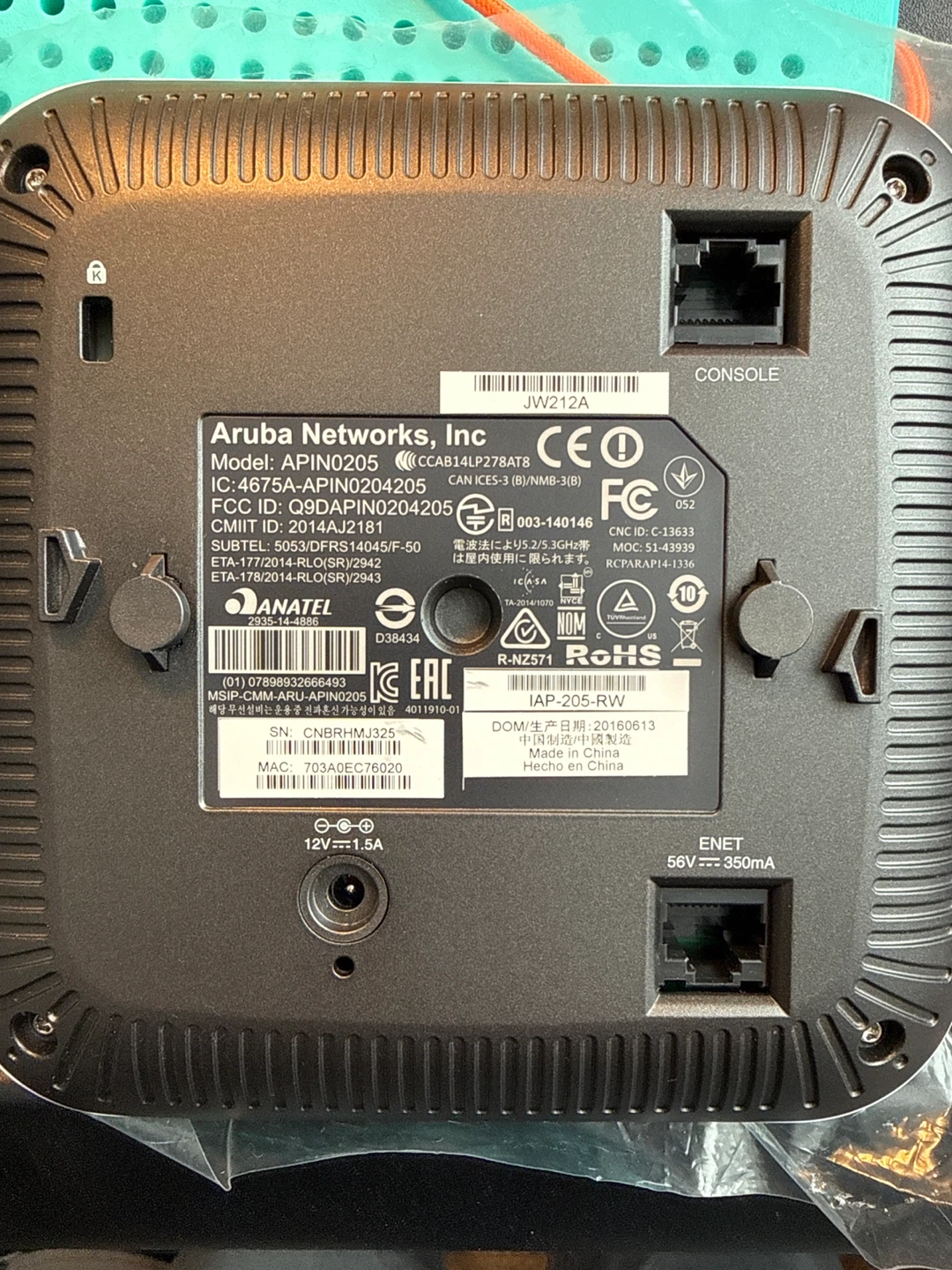 Aruba Networks Access Point APIN0205 - photo 2