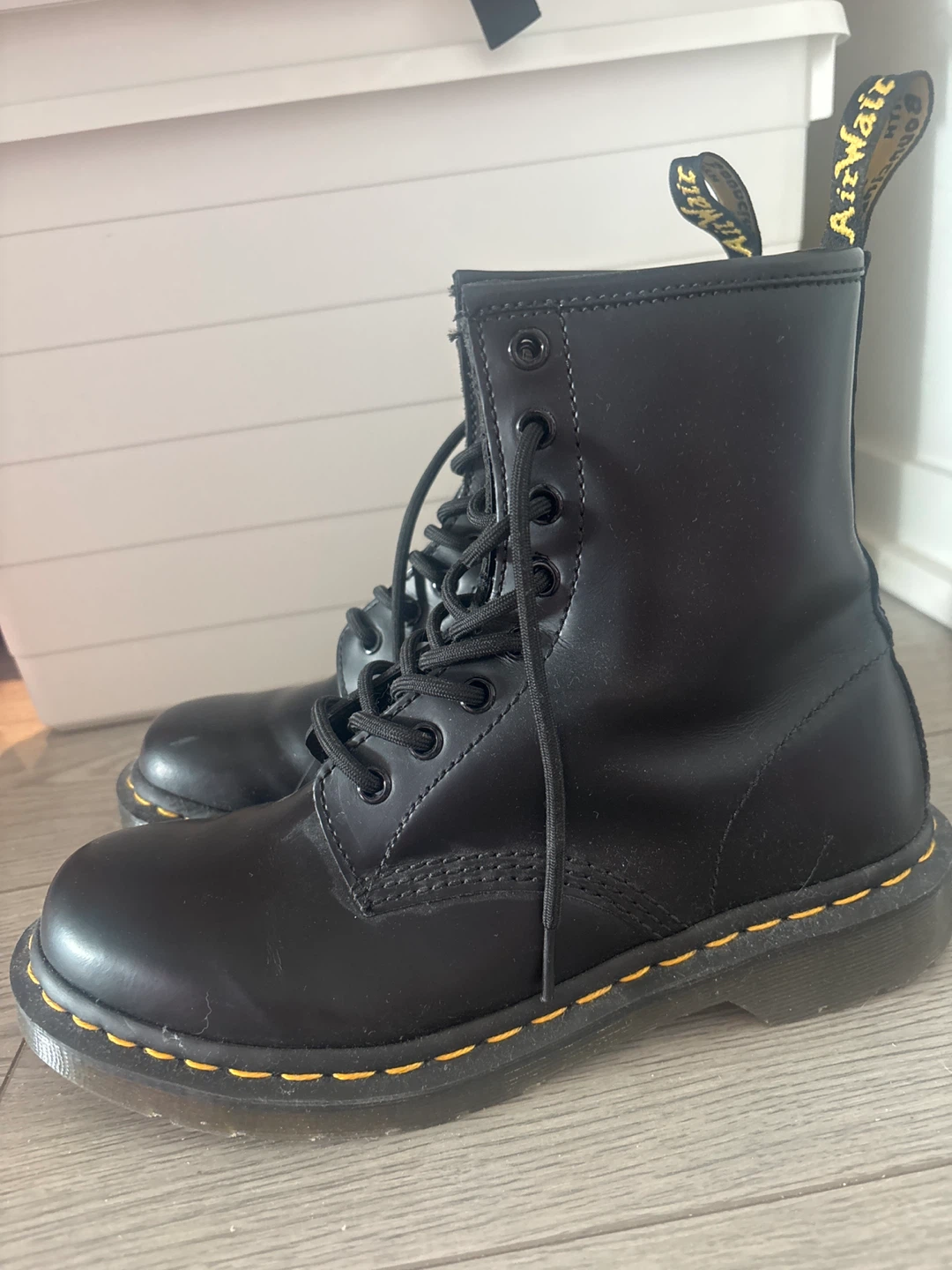 Dr. Martens Black Leather Boots - photo 3