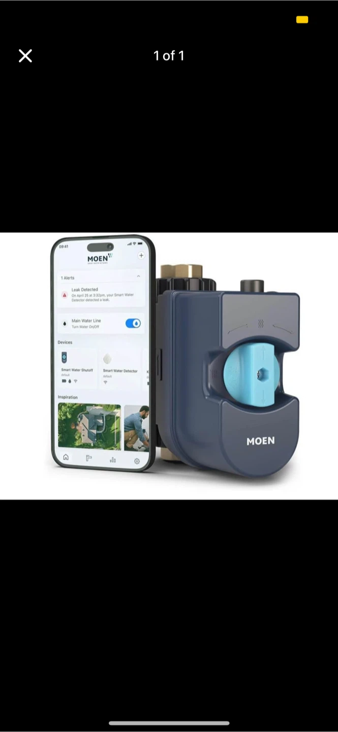 MOEN Smart Water Detector and Shutoff