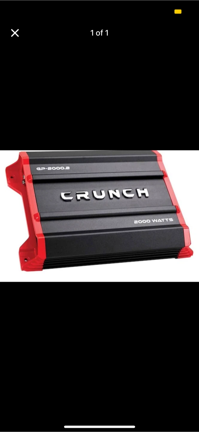 Crunch GP-2000.2 Amplifier
