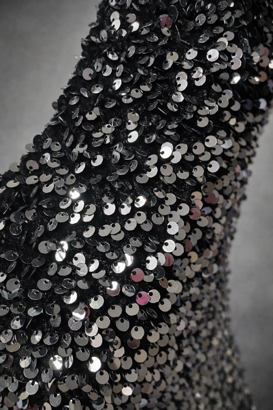 Joie Sequin Sleeveless Sheath Dress - Black/Silver - Medium - photo 3