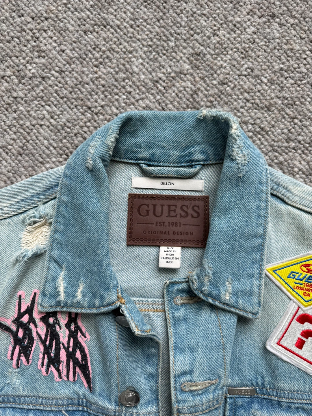 Guess graphic Denim Jacket “Limited edition” - photo 2