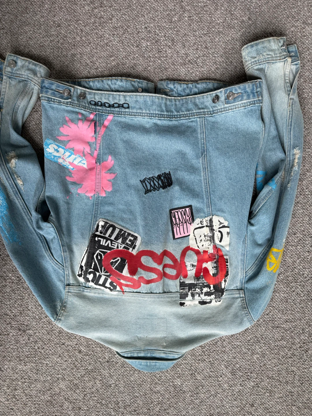 Guess graphic Denim Jacket “Limited edition” - photo 3