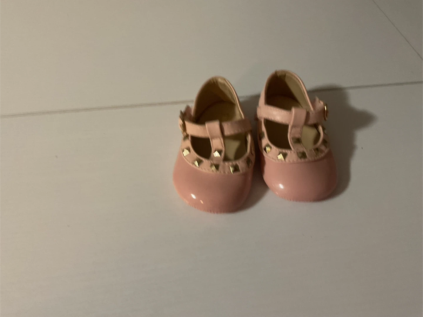 Pink Mary Jane Shoes with Studs - Toddler Size - photo 2