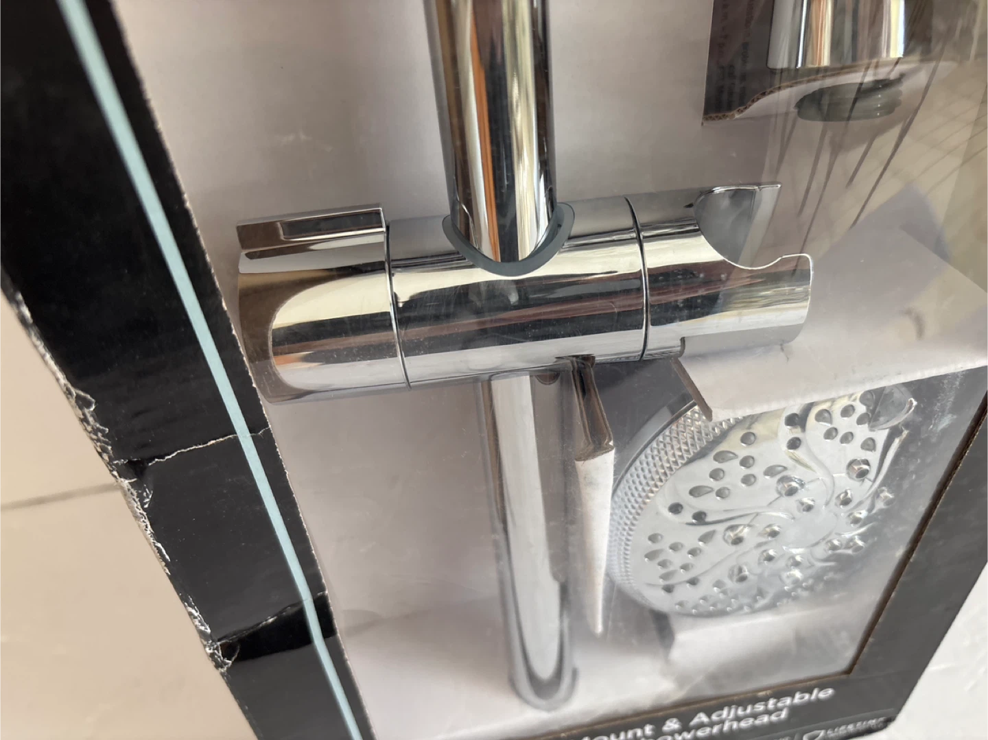 Glacier Bay Chrome Handheld Showerhead Slide Bar Combo - photo 2