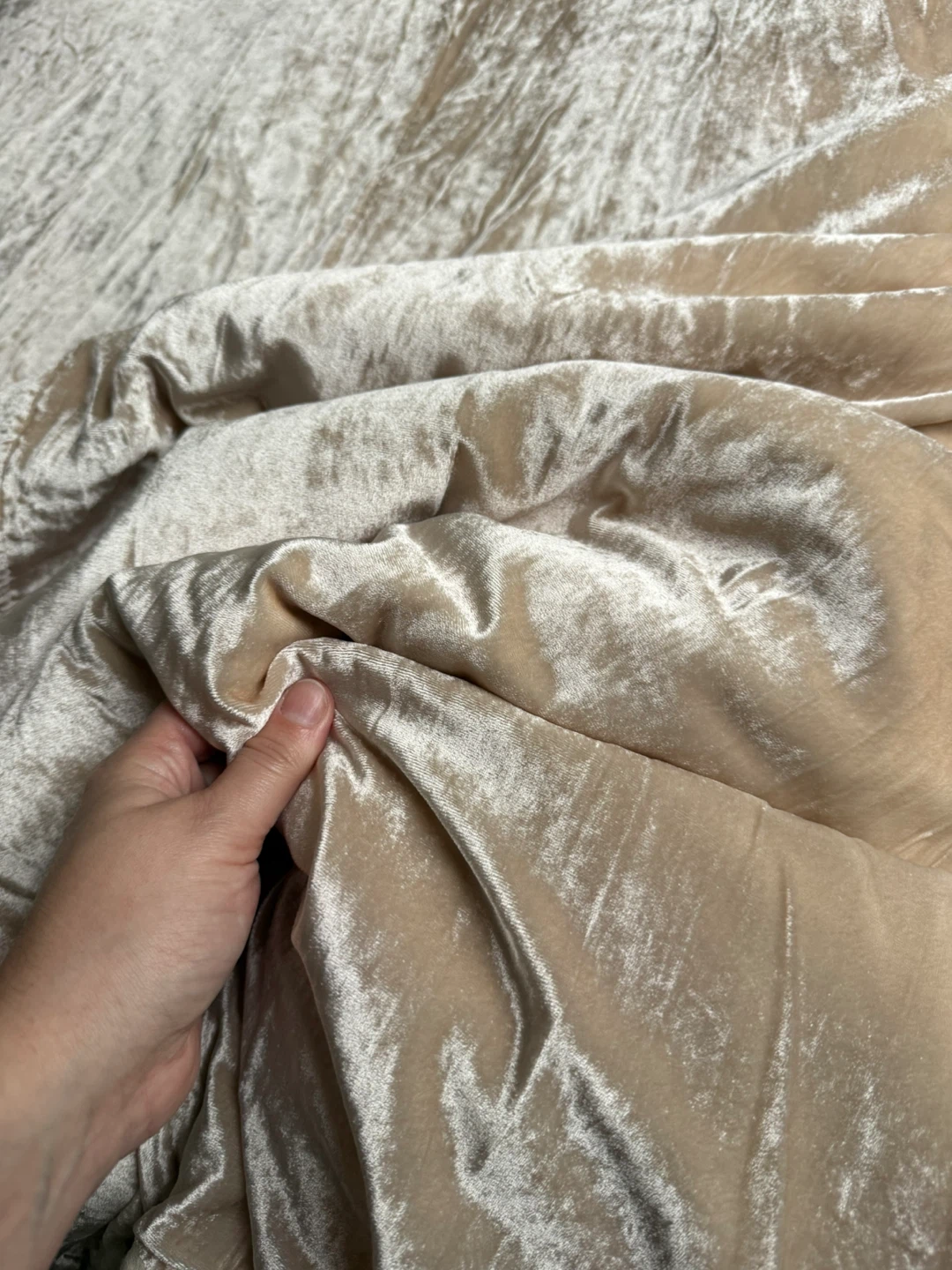 West Elm King Velvet Duvet Cover - photo 2