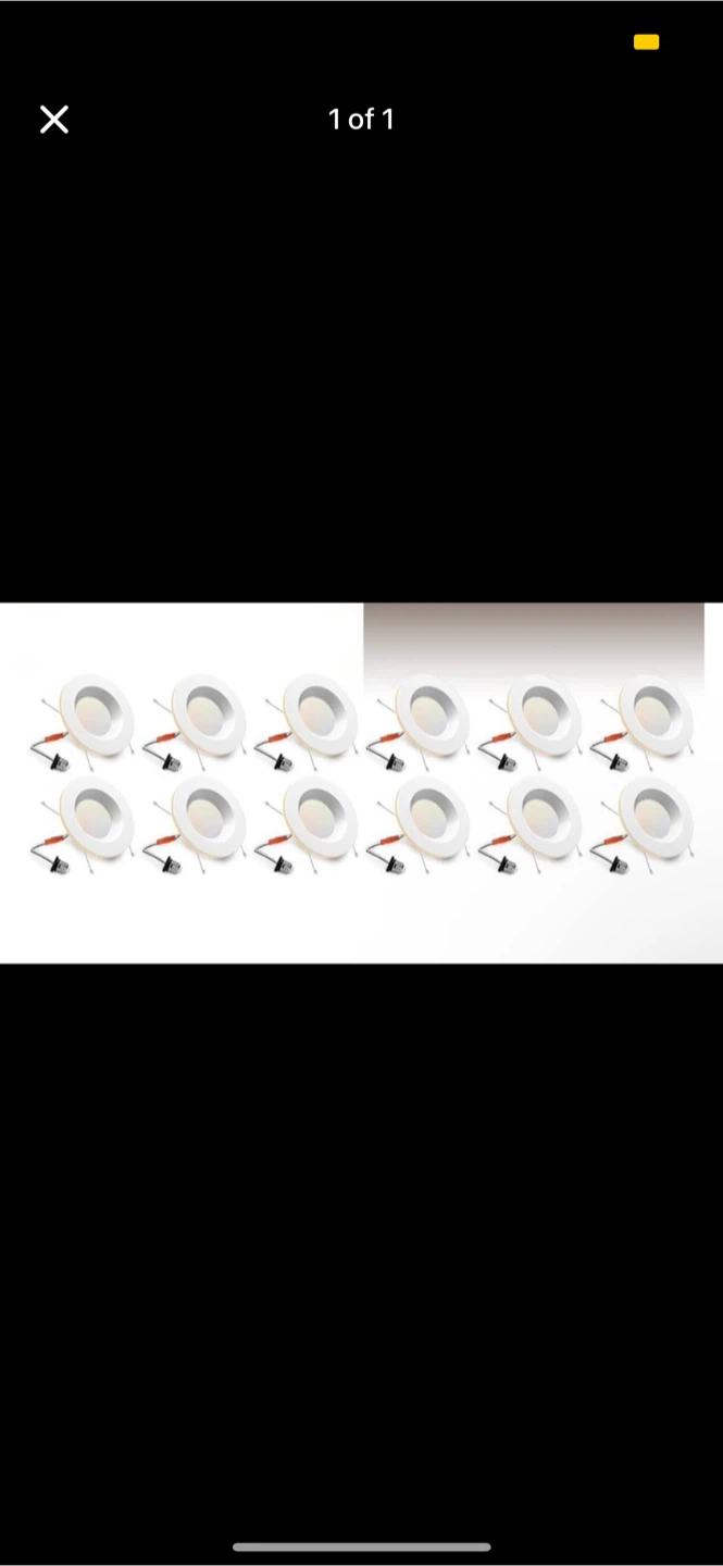 White Recessed LED Downlights - 10 Pack