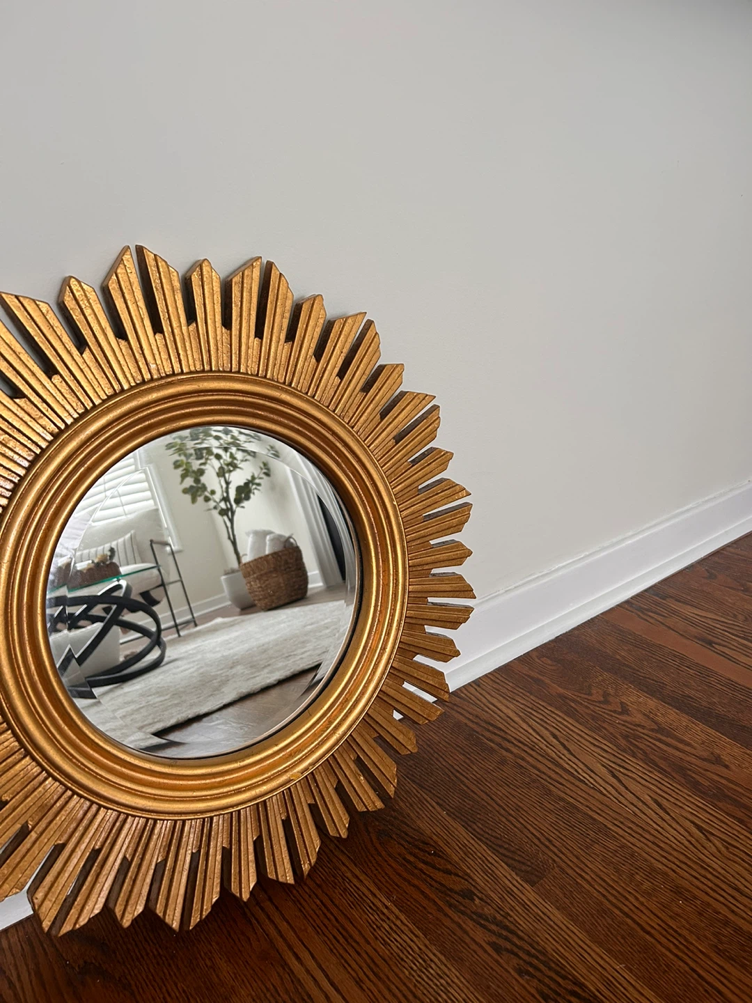 Sunburst Mirror - Gold