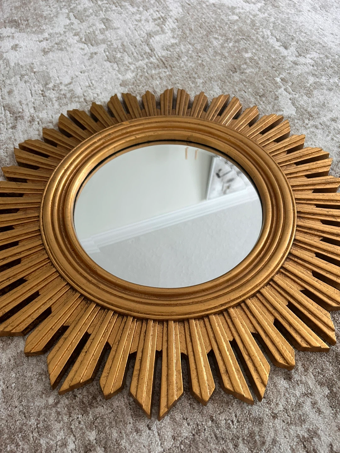 Sunburst Mirror - Gold - photo 2