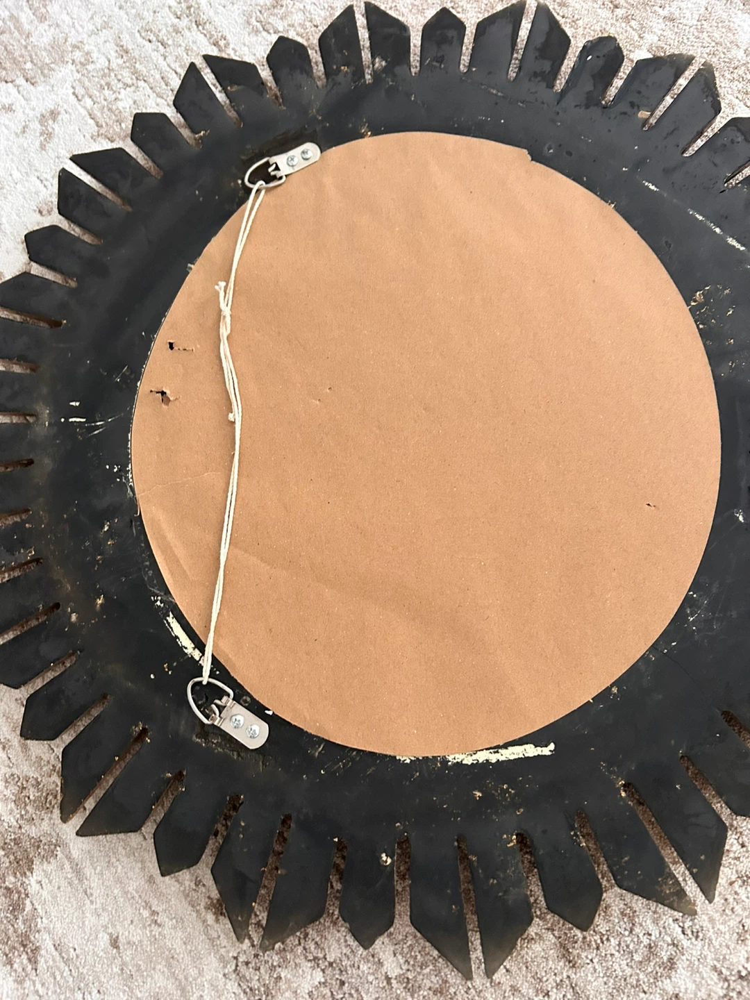 Sunburst Mirror - Gold - photo 3