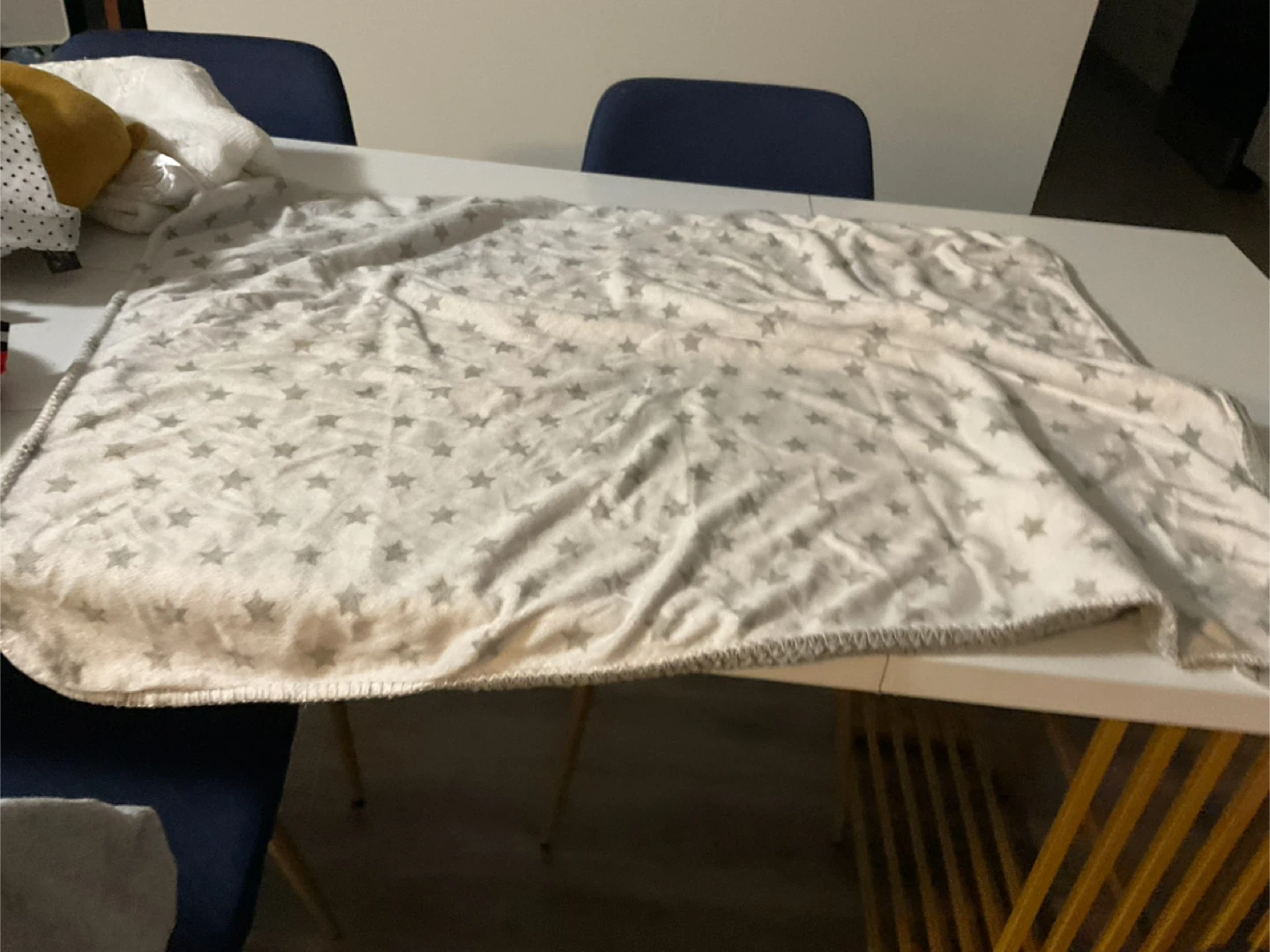 Fleece Star Baby Blanket
