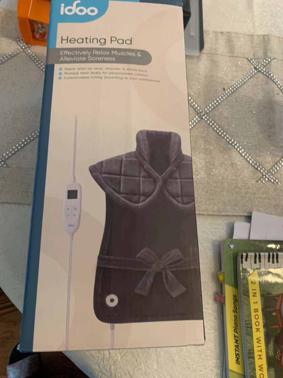 idoo Heating Pad for Neck, Shoulder & Back