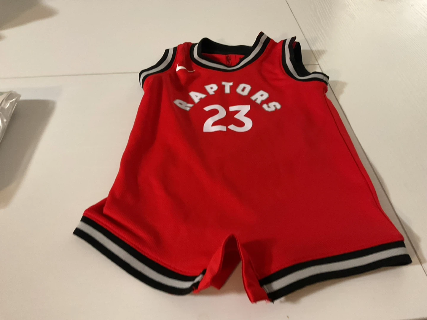 Toronto Raptors Baby Jersey Romper 23