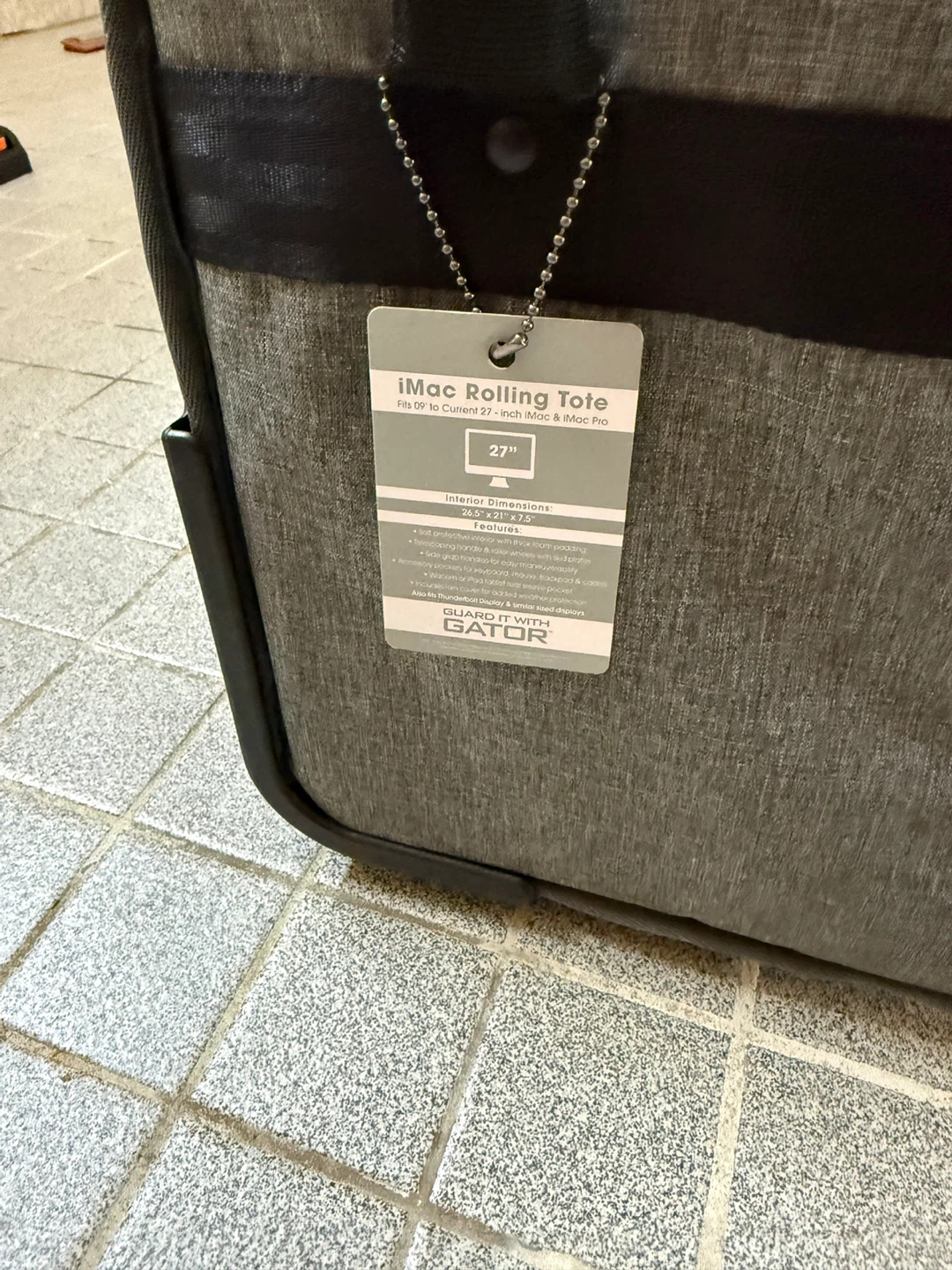 Gator Cases iMac Rolling Tote for 27" Computer - photo 3
