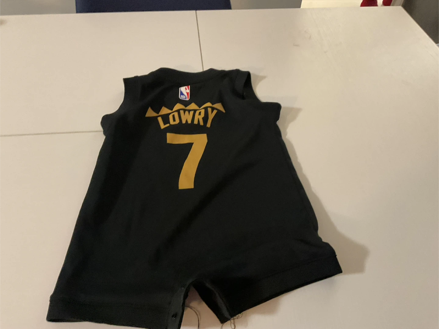 Toronto Raptors Lowry Jersey Romper Size 7 - photo 2