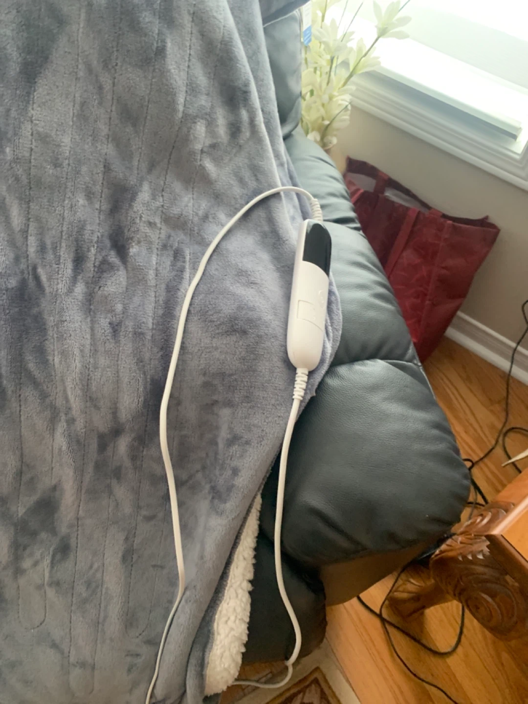 Grey Electric Heated Blanket - photo 2