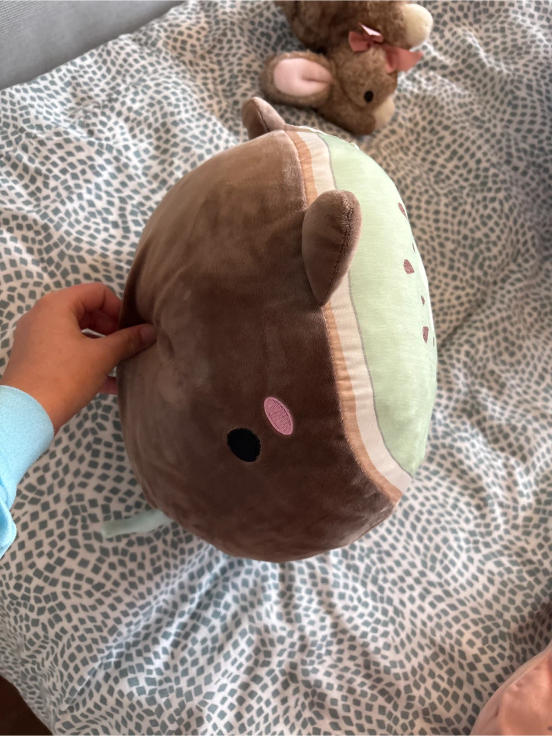 Hello Kitty and Friends Plush Pillow & Brown Round Plush Toy - photo 3