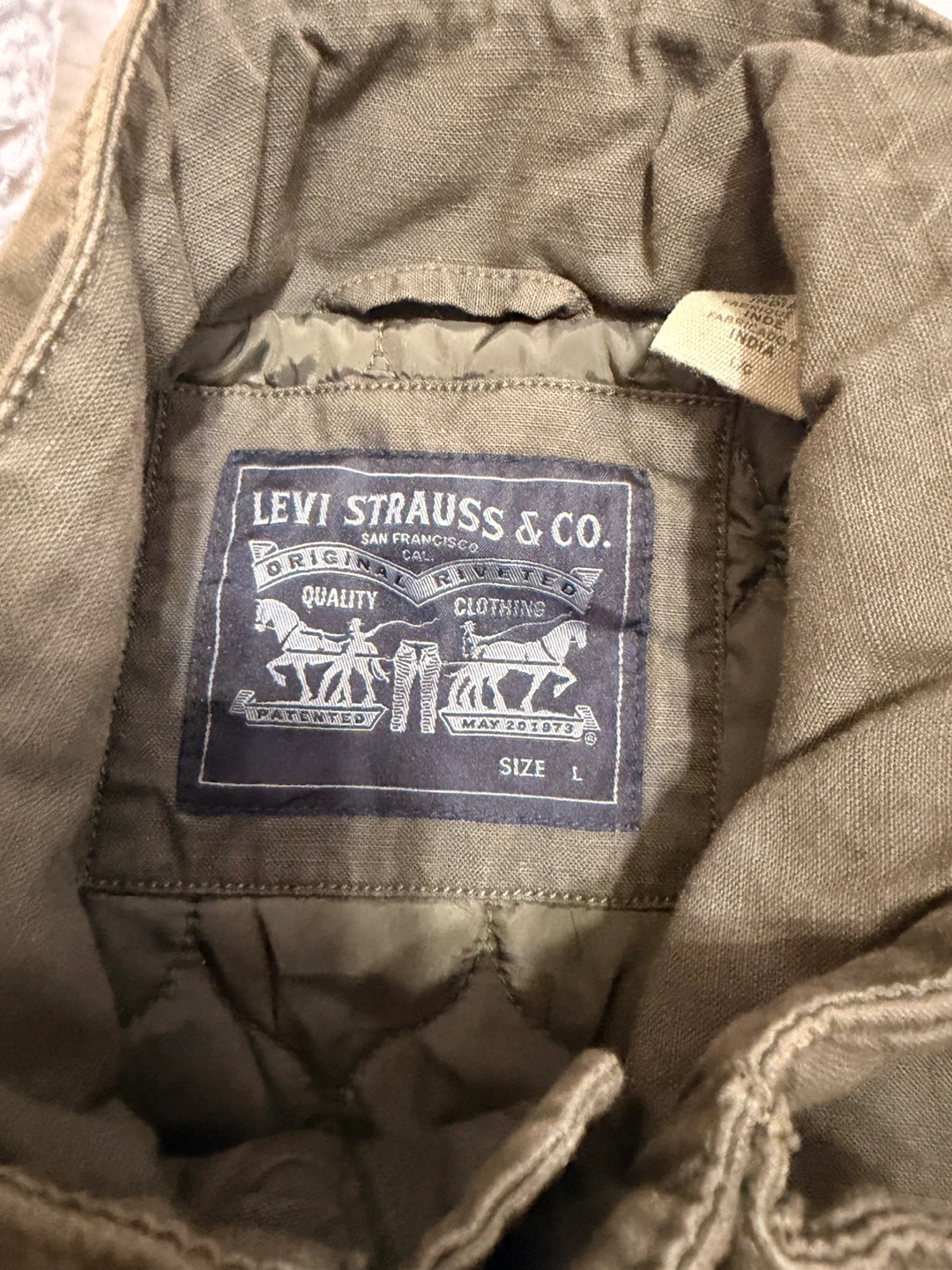 Levi's Men's Utility Jacket size Large - photo 4