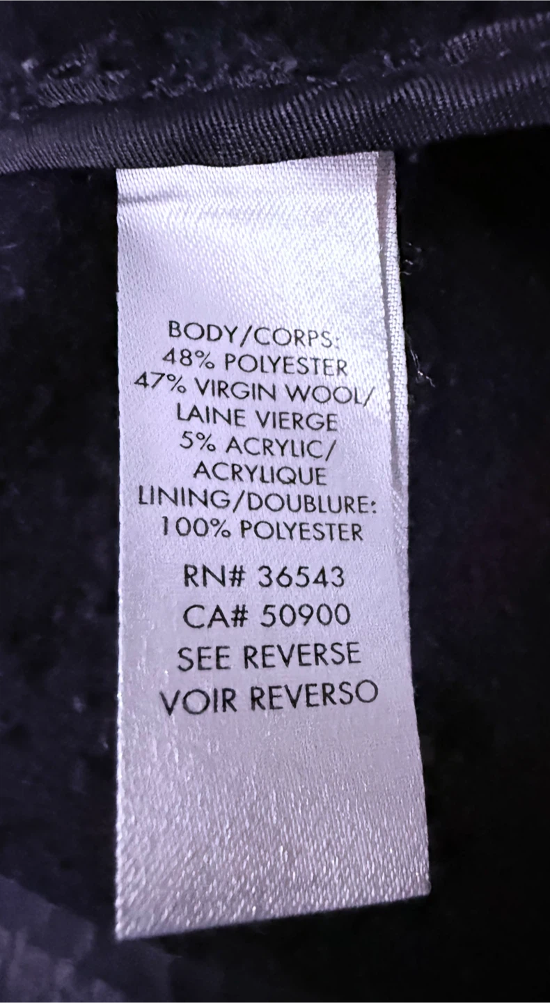 Calvin Klein Premium Wool Blend Blazer Jacket - photo 4
