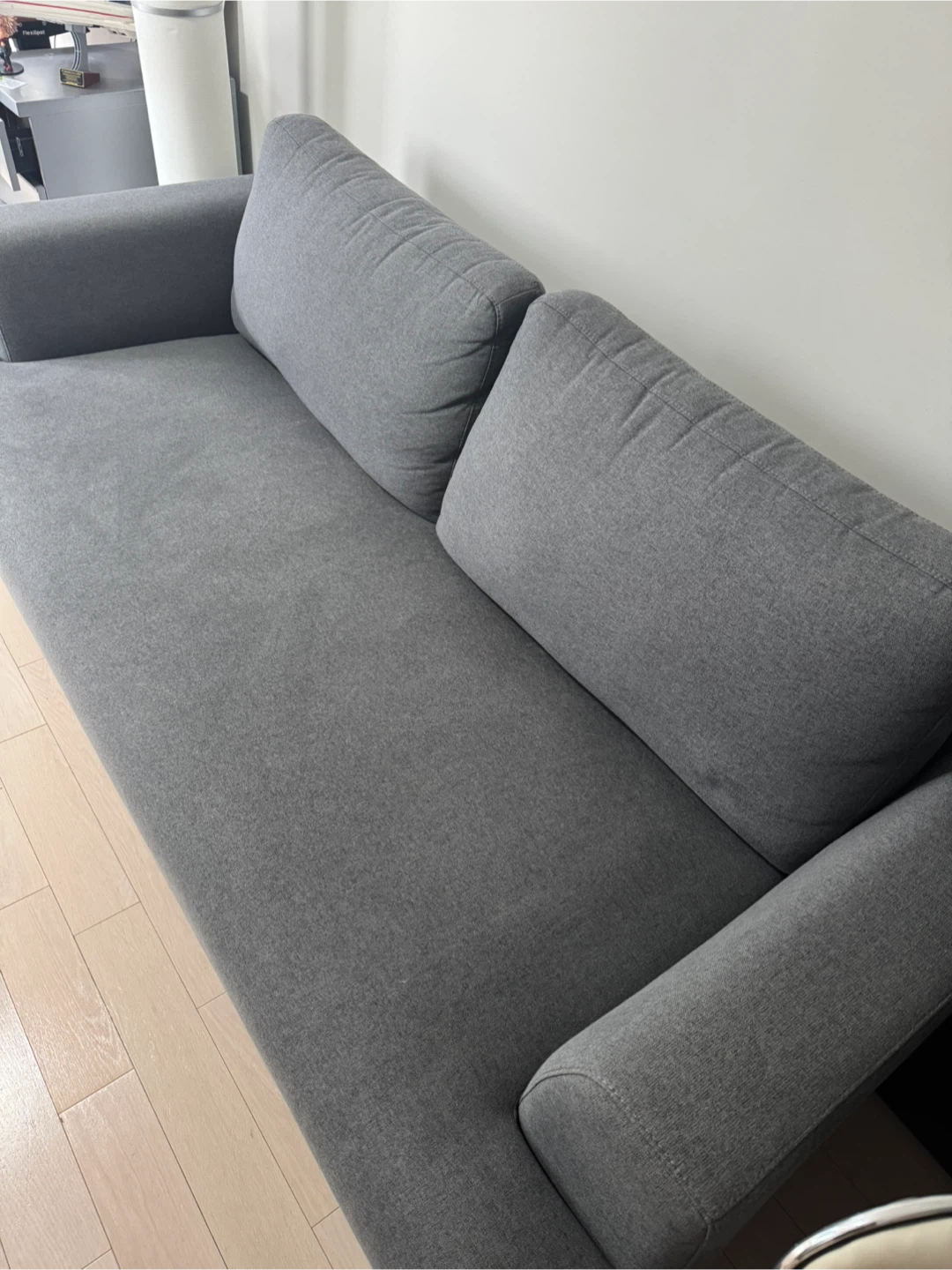 Grey Costco Crossroads sofa - photo 3