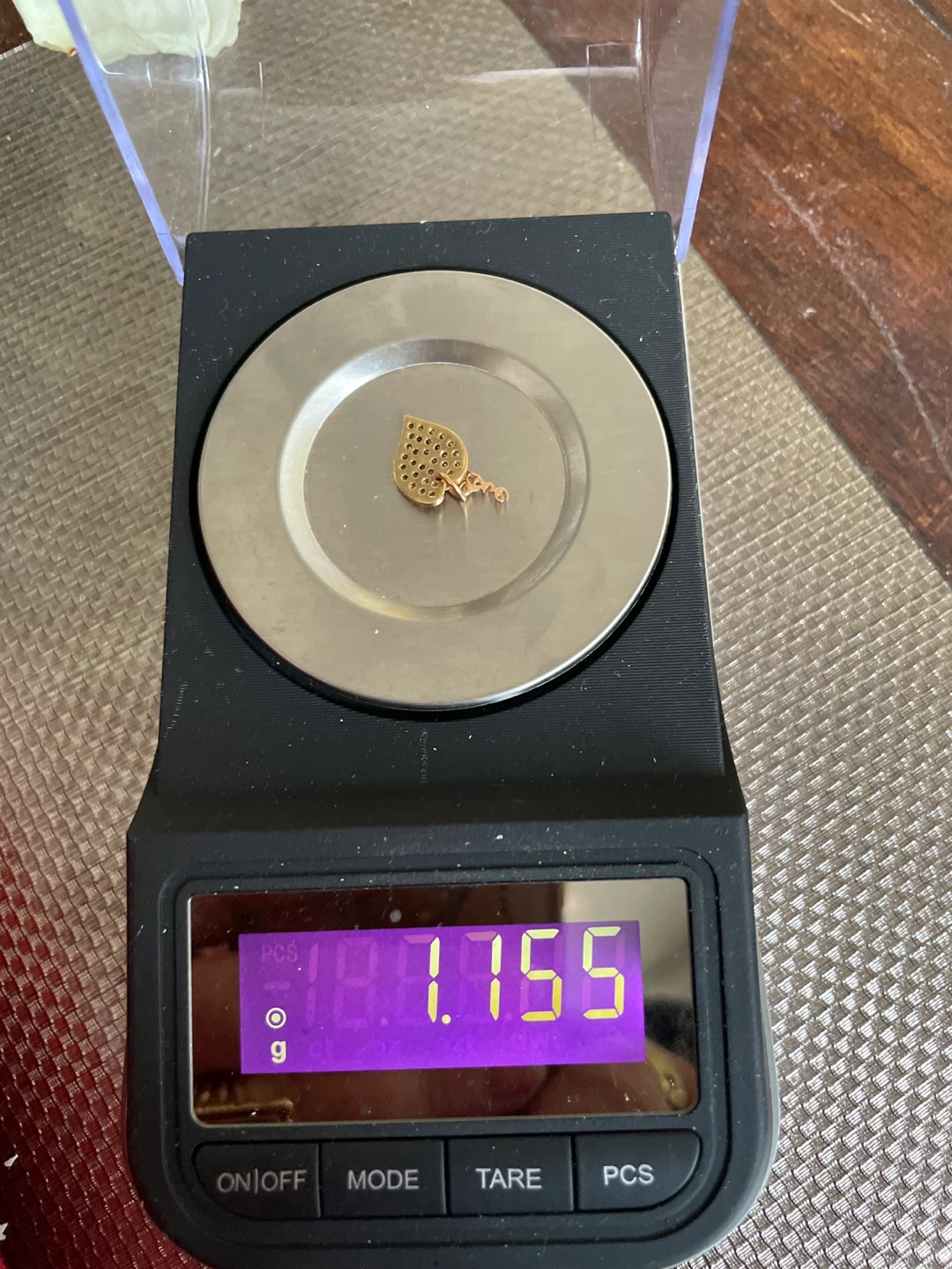 18k Gold Heart Charm Pendant - photo 4