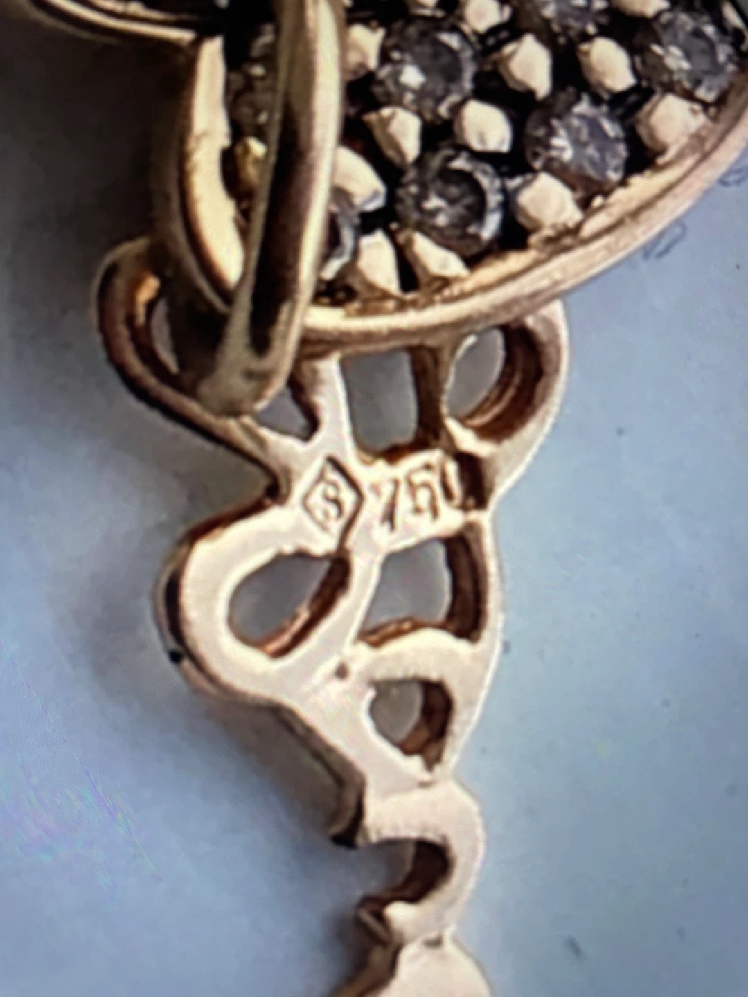 18k Gold Heart Charm Pendant - photo 5