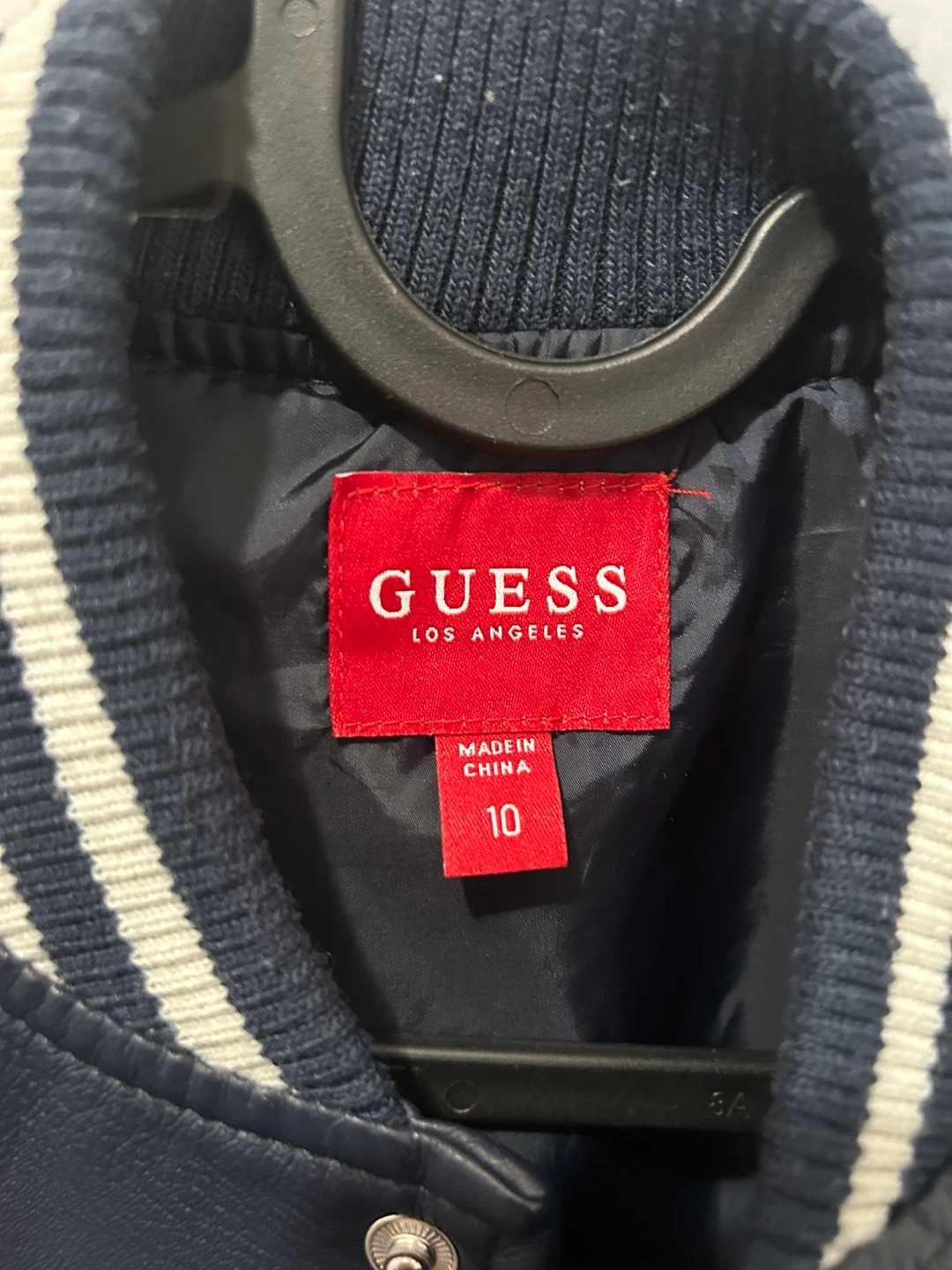 Guess Los Angeles Bomber Jacket Size 10 - photo 3