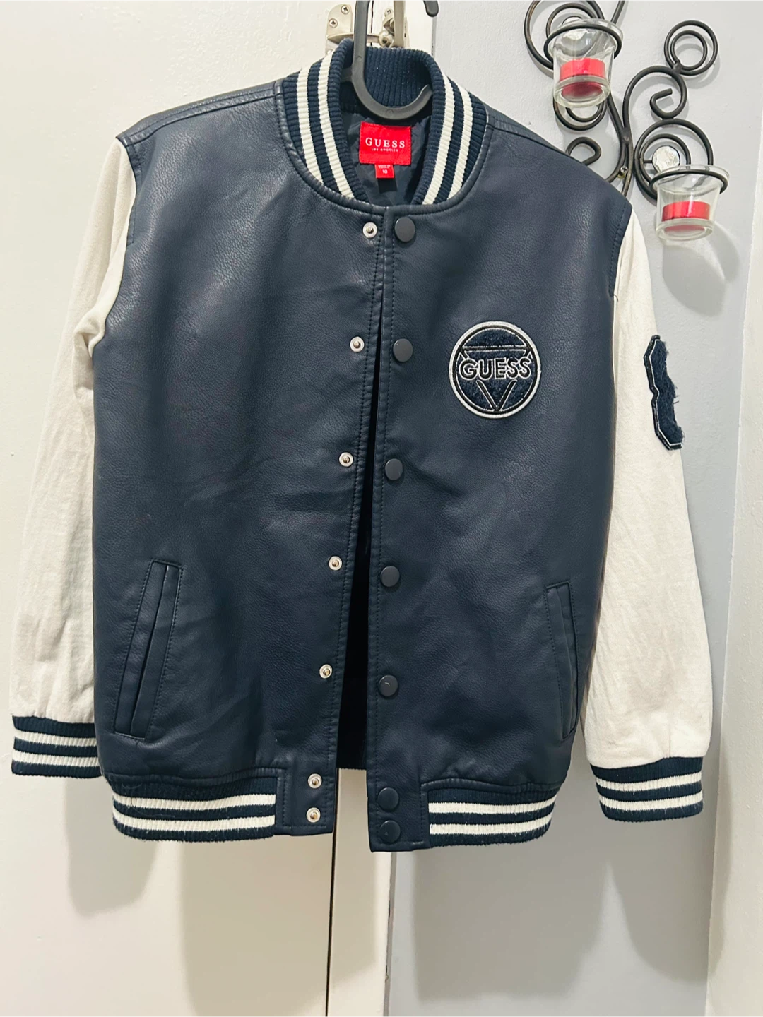 Guess Los Angeles Bomber Jacket Size 10