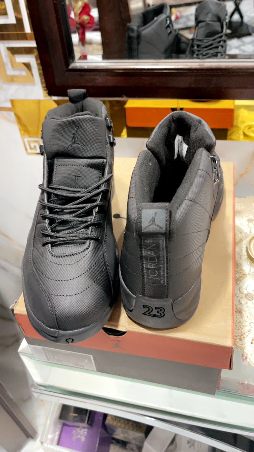 Air Jordan  12 Retro Black Sneakers - photo 5