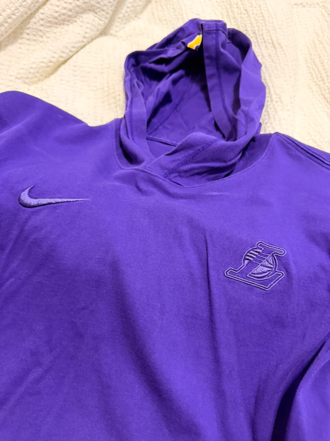 Nike Los Angeles Lakers Long Sleeve Shirt size Large - photo 2